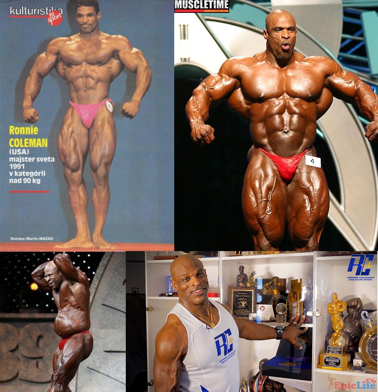 Did ronnie coleman take steroids